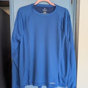 L.L. Bean Royal Blue Crew Neck Shirt